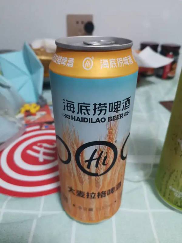 海底捞大麦拉格精酿啤酒500ml12罐箱装3件