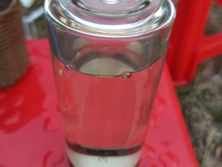 日常使用的扎实单层玻璃杯。
