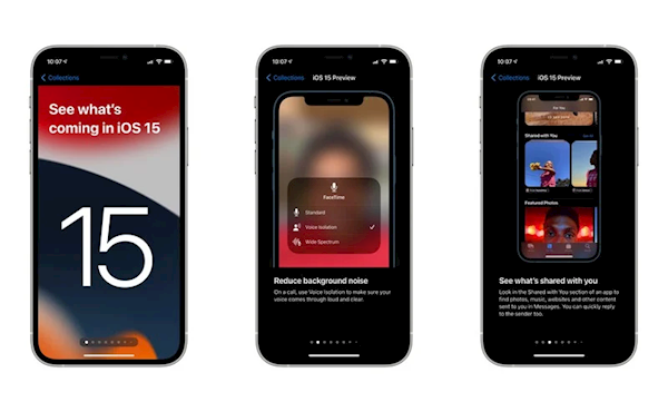 iOS15 正式版下周发布：苹果已推送模拟版教你快速上手