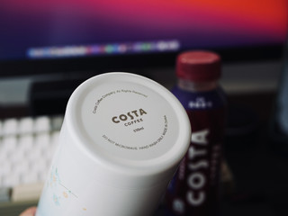 颜值才是第一要素——COSTA吸管保温杯