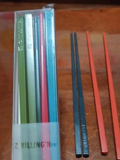 双立人彩色筷子