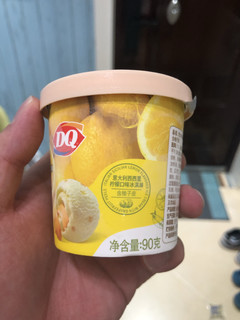 绝对买到了宝—DQ柠檬口味冰激凌