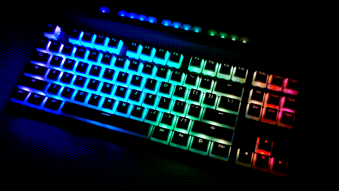 内行评测：水轴手感惊艳，RGB灯效拉满丨极度未知 HyperX 起源 机械键盘体验报告