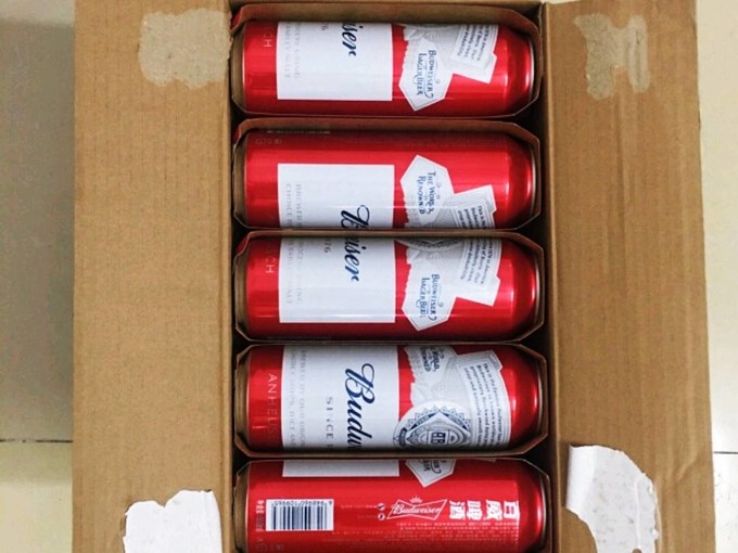 budweiser 百威 英國原裝進口 百威啤酒聽裝 500ml*18聽