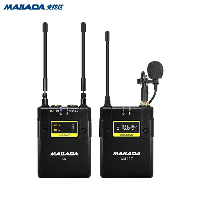 提升声音录制品质，麦拉达WM12无线麦克风体验