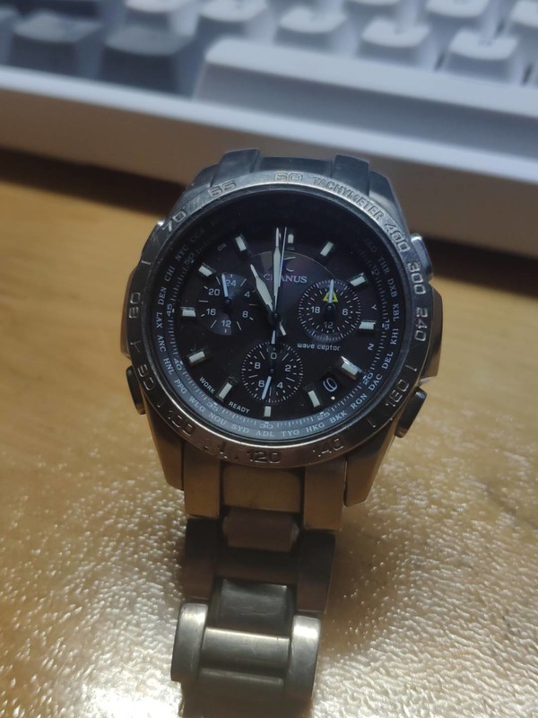 CASIO 卡西欧OCEANUS系列OCW-S3001-1A 石英男士手表【报价价格评测怎么