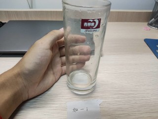 青苹果玻璃杯:厚底不易碎