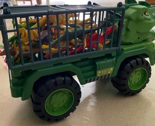 恐龙惯性玩具车