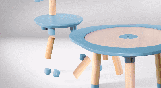 Stokke MUtable 多功能儿童桌新品上线：4板8面，打造宝宝休闲区