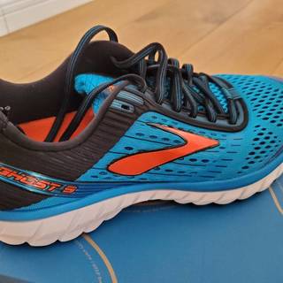 Brooks 布鲁克斯Ghost 9 男士跑鞋1102331D404 蓝色42.5 【报价价格评测