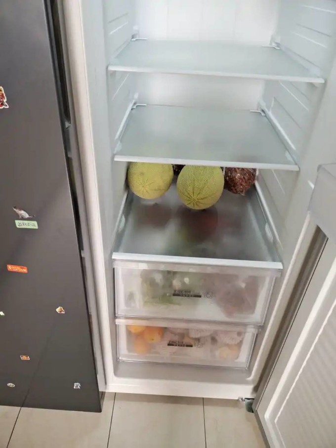 美菱对开门冰箱