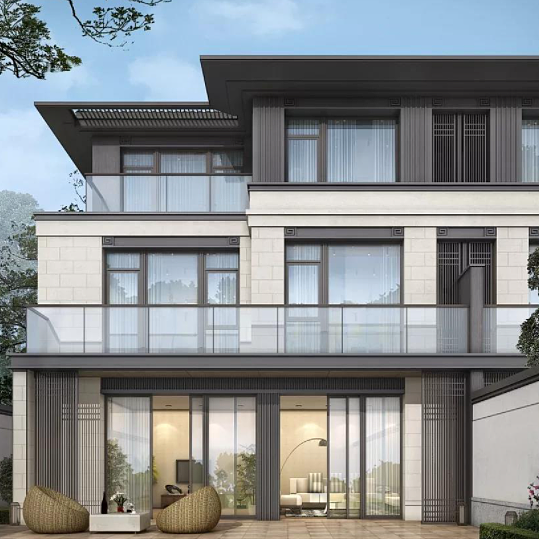 帮粉丝看临湖别墅350万装修，鱼竿已备好，以后可以去他家后院钓鱼咯