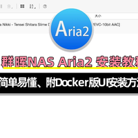 NAS精选下载篇4：比迅雷好用的BT下载神器，群晖Docker版Aria2入门安装教程，BT下载体验之后觉得也还不错！