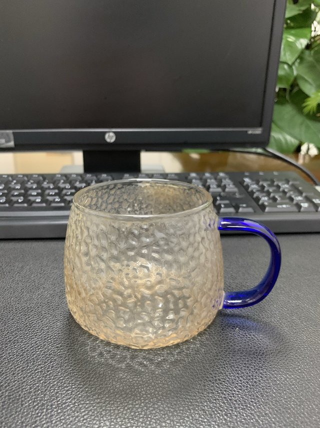 日式锤纹玻璃杯，茶渍太难洗了吧