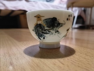 牧牛陶瓷旅行茶具套装，居家外出两相宜