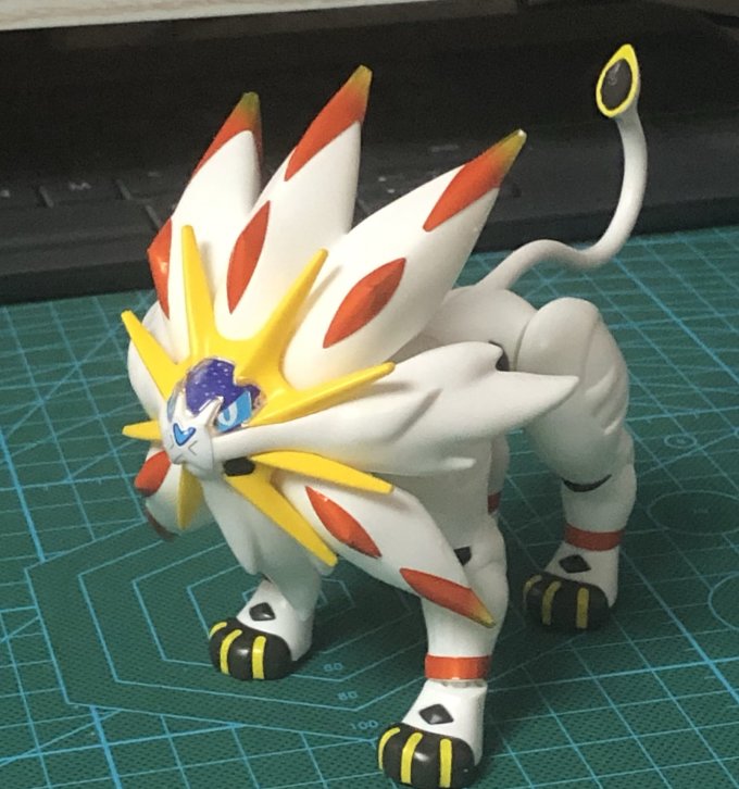 万代日韩动漫周边怎么样 我的日神-万代进化系-索尔迦雷欧_什么值得买