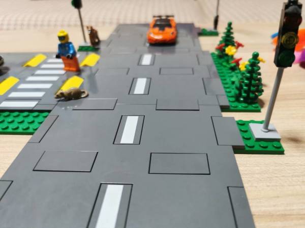 黑卡会员lego乐高城市系列60304道路底板