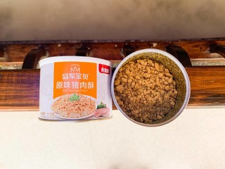 ​要问辅食推荐什么，冠军宝贝原味猪肉酥啊