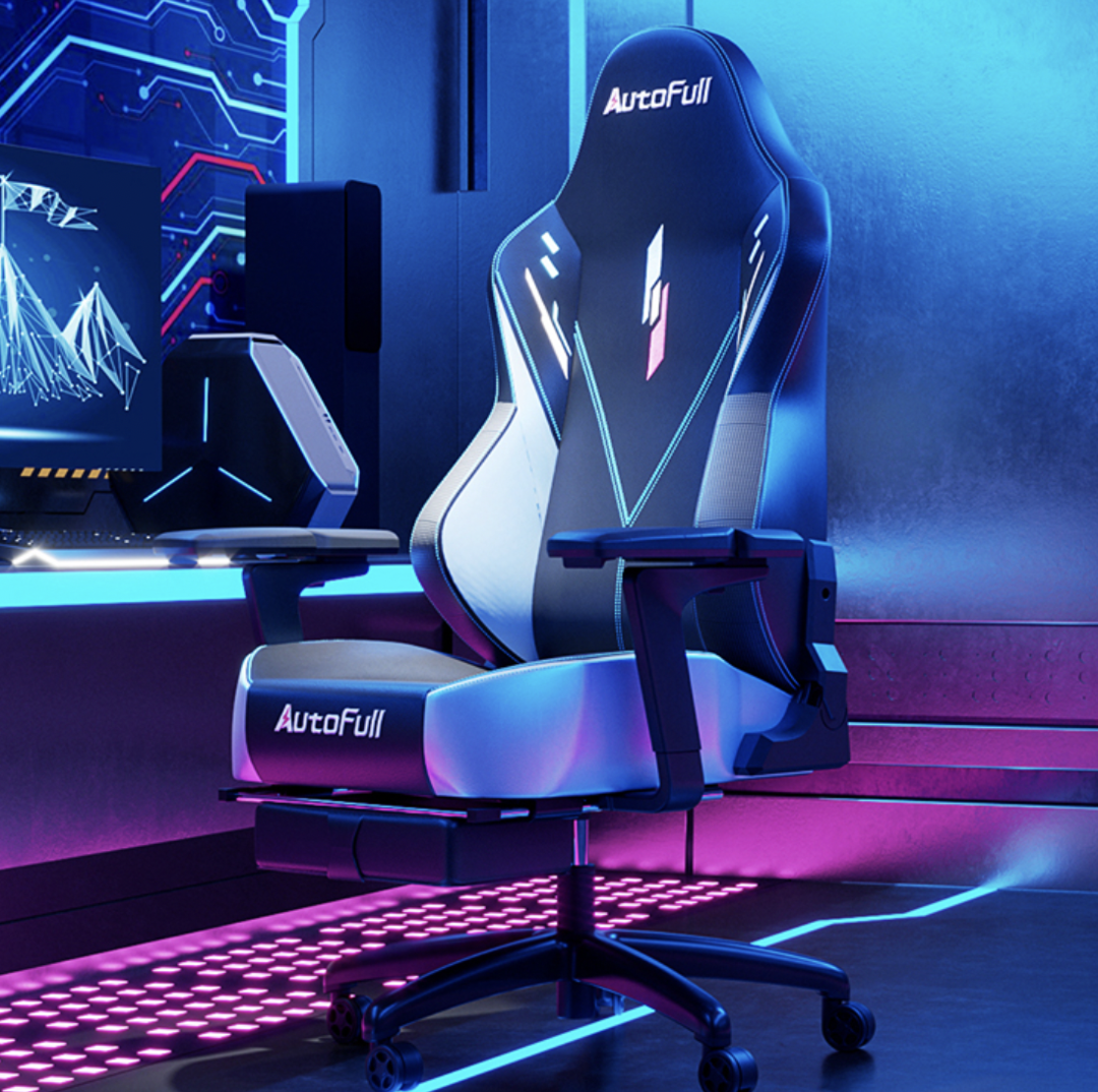 傲风黑科技电竞椅，创新折叠机械臂设计，适配硬核Gamer全游戏场景