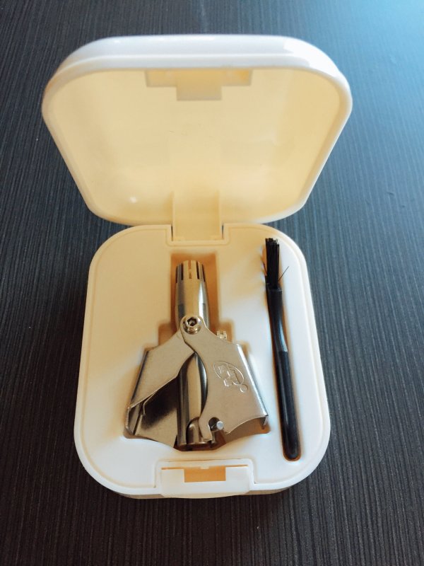 鼻毛修剪器男士手动德国机械式不锈钢剃鼻毛神器修剪清理鼻毛剪刀