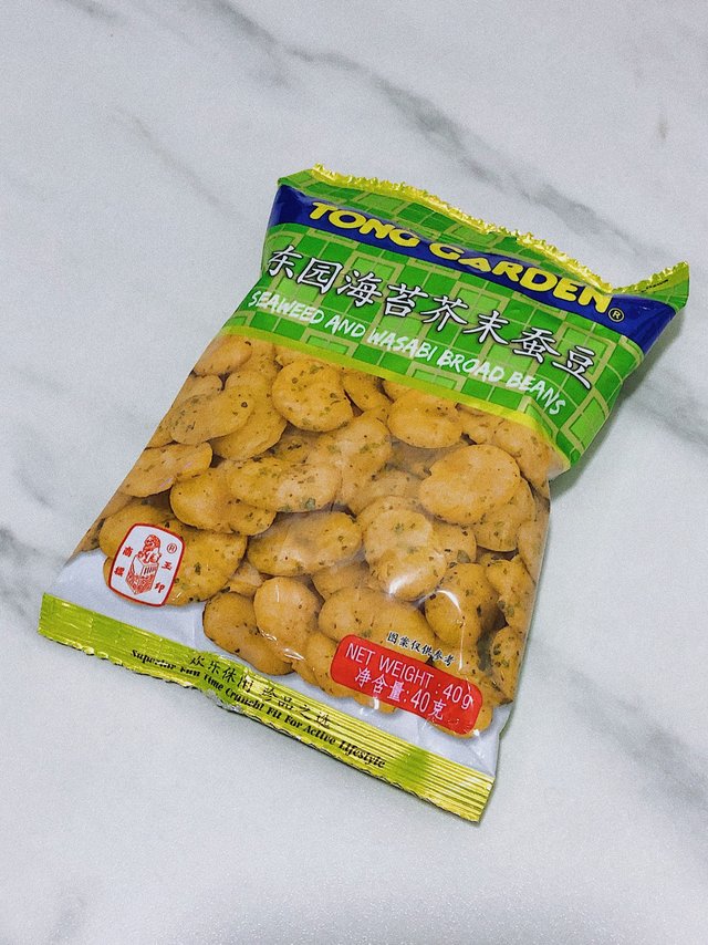 吃货必吃‼️海苔芥末蚕豆yyds