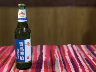 喝点啤酒060 青岛啤酒玻璃瓶500毫升