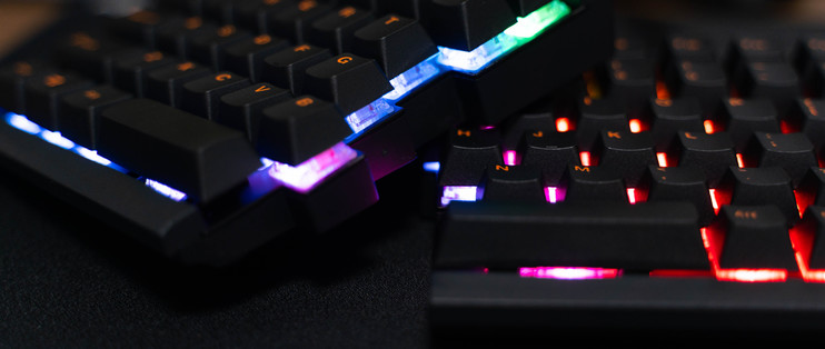 可以裂开的键盘，BaroccoMistel密斯特MD770分体式RGB机械键盘