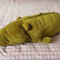 家中呆萌小鳄鱼靠枕，柔软舒适滑爽Q弹