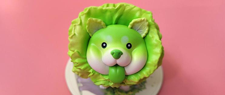 dodowo朵朵窝蔬菜精灵系列盲盒六只公仔最爱菜狗