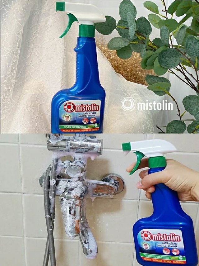 卫浴清洁➕轻松除垢✅一喷即亮