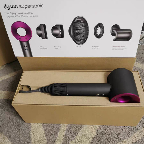 dyson戴森限定新色dyson戴森吹风机supersonichd08红色礼盒负离子护发