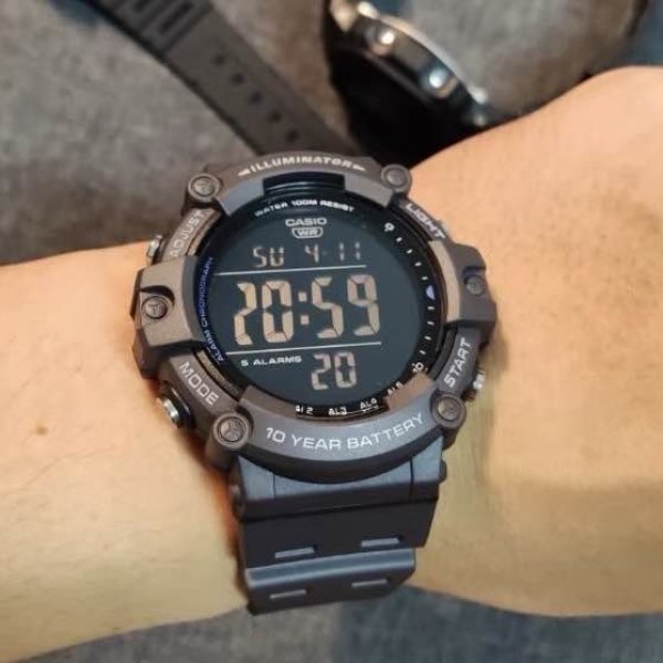 casio卡西欧ae1500wh8bvcf男式石英手表