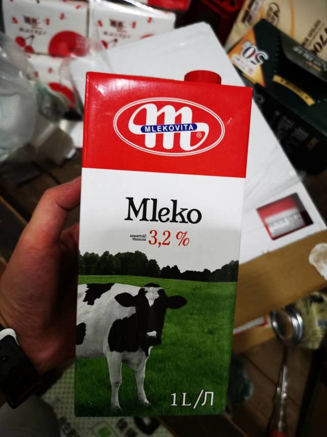 Mlekovita原装进口牛奶全脂 