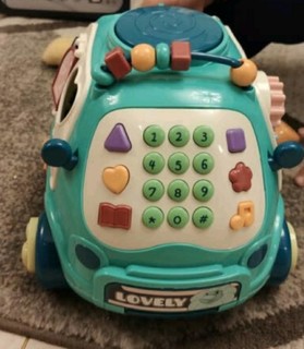 迪漫奇婴儿玩具0-1岁音乐电话车
