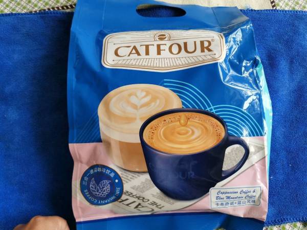 catfour蓝山速溶咖啡40条600g