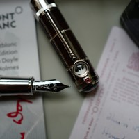 钢笔 篇二：(221)2021年万宝龙大文豪阿瑟·柯南·道尔爵士钢笔