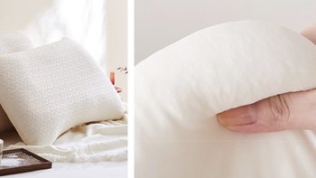 网易严选微珠粒子按摩枕，流动支撑更透气，越睡越舒服~