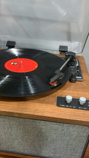 一体式桌面黑胶唱片机hifi级