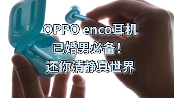 别在我的世界里争吵，OPPO enco耳机还原清静生活！真无线真降噪！