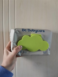 超级厚实的babycare无酒精手口湿巾