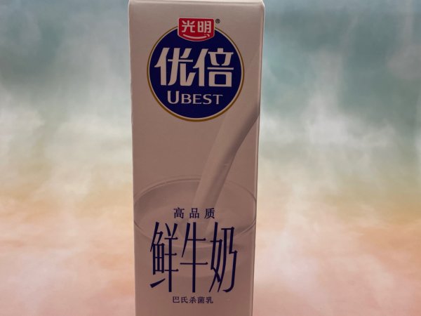plus会员bright光明优倍全脂鲜奶屋顶包950ml