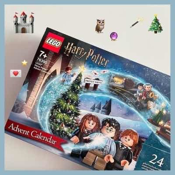 lego乐高harrypotter哈利波特系列76390哈利波特圣诞倒数日历