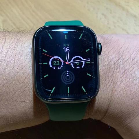 种草双十一，apple watch多图详细开箱，七代目45mm苜蓿绿，初代目你可以安心的走了……