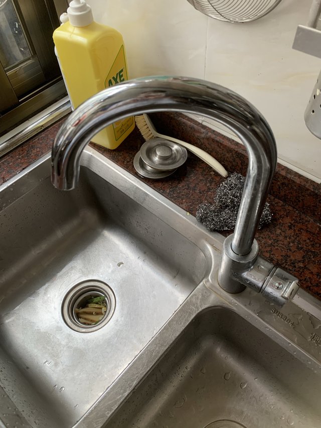 箭牌孤形水龙头，厨房双水槽必备