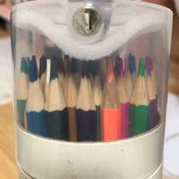 得力48色纸筒学生绘画艺术