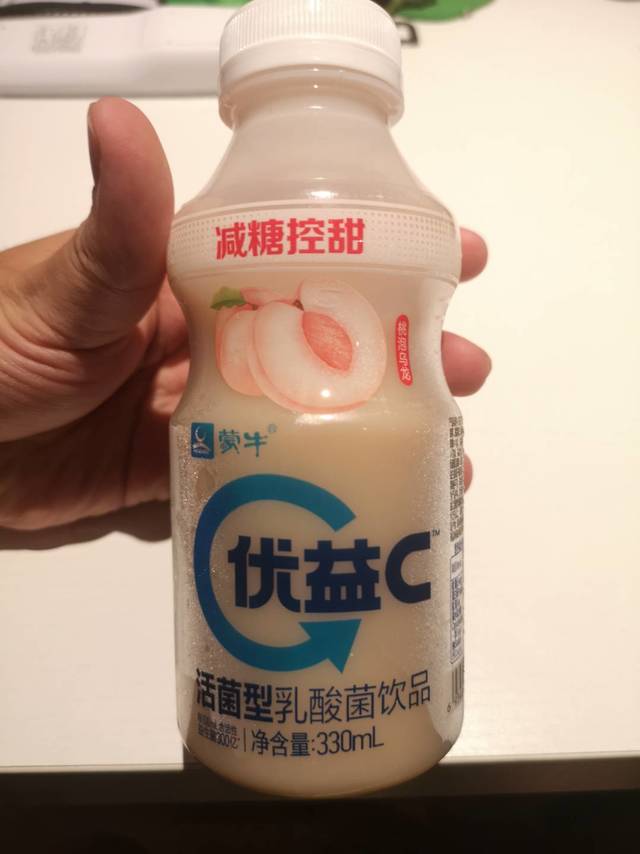 优益C白桃味，好喝还不贵