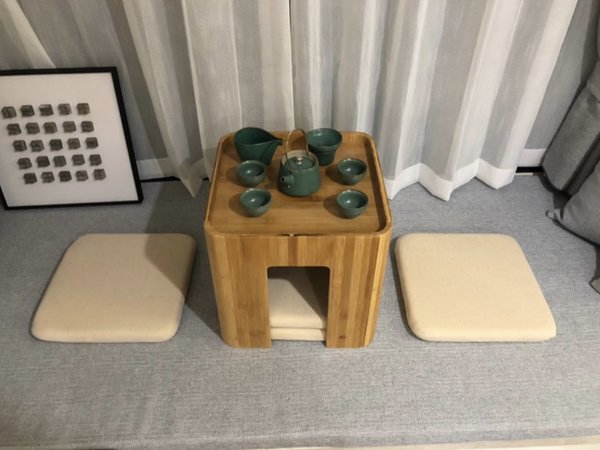 简约飘窗小茶几日式
