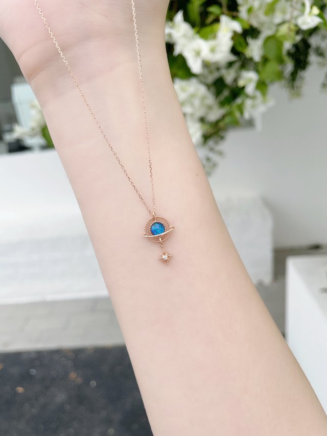 仙女必备！小千位欧泊项链推荐