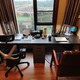 我的书房2.0时代，双人位书桌DIY