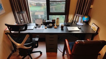 我的书房2.0时代，双人位书桌DIY